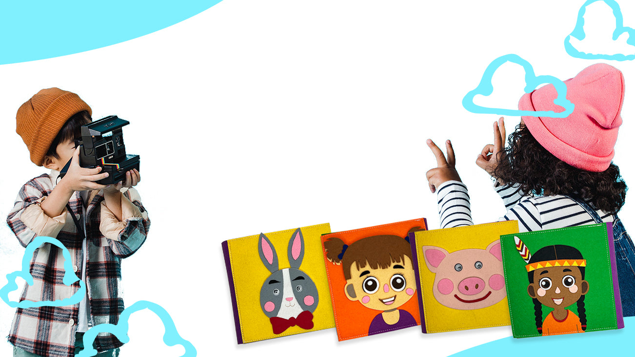 Valé Learn and Play Homepage Banner image | Children Playing with Books